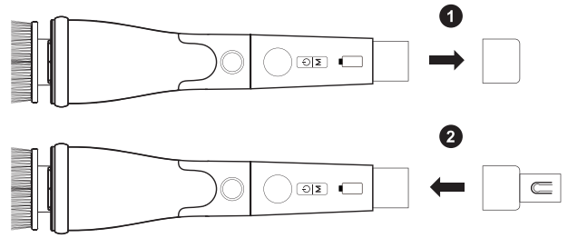 主机和延长杆组装图示