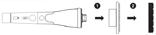 拔出带互换座刷头图示